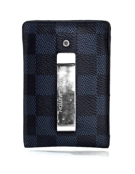 lv business card holder|lv money clip card holder.